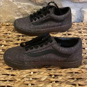 Girls Glitter Vans